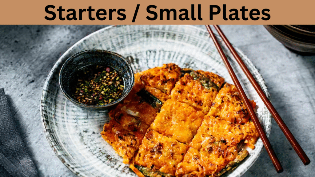 Starters Small Plates