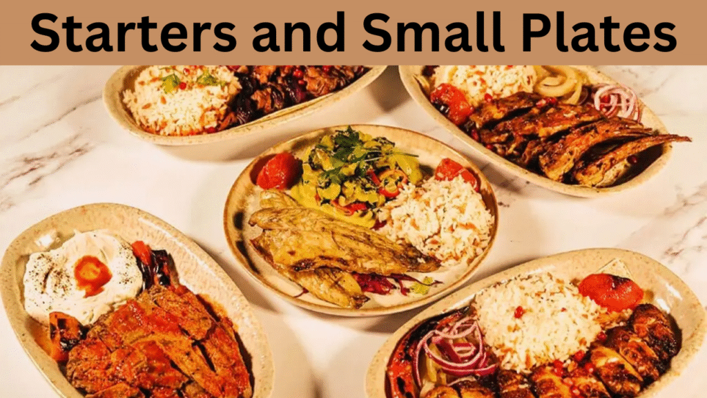 Starters and Small Plates
