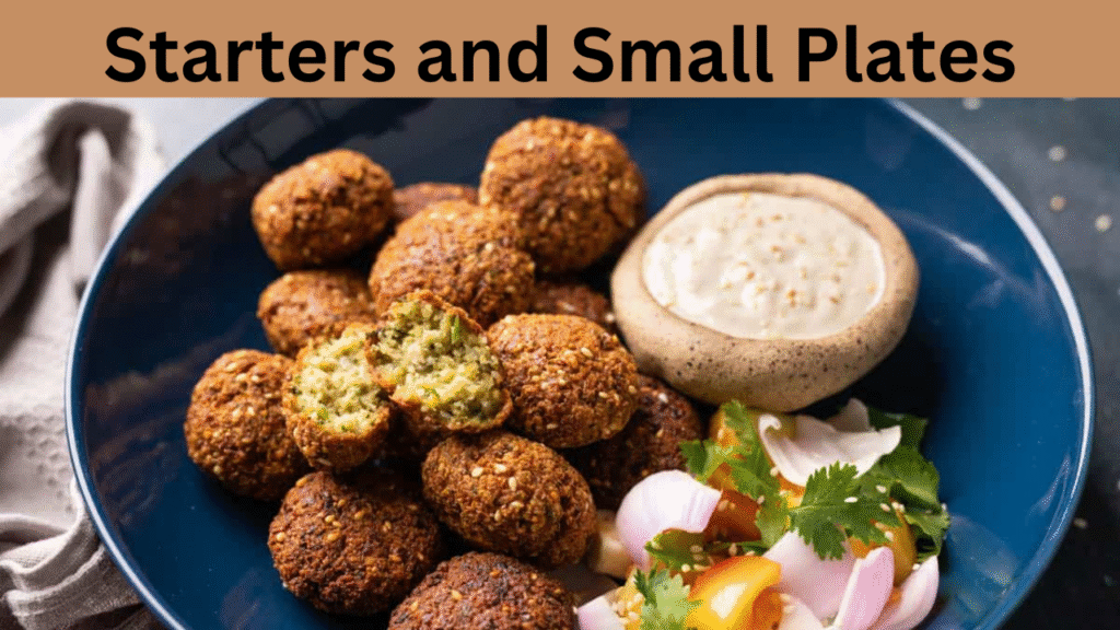 Starters and Small Plates