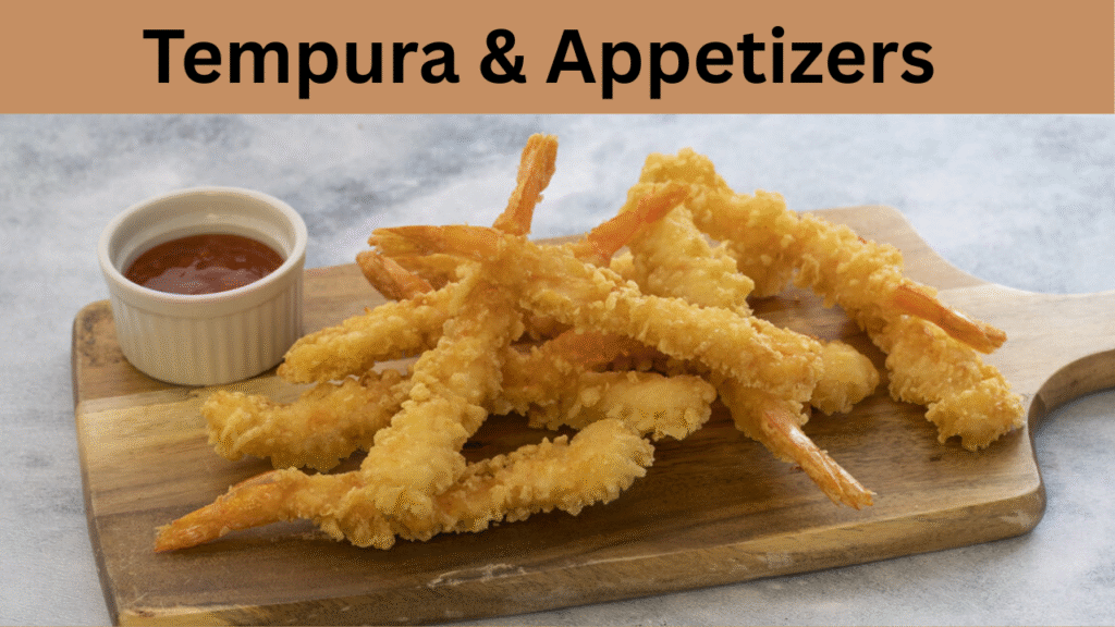 Tempura & Appetizers