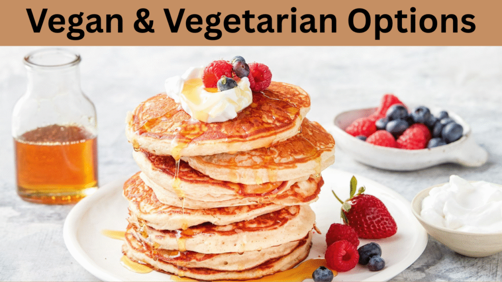 Vegan & Vegetarian Options