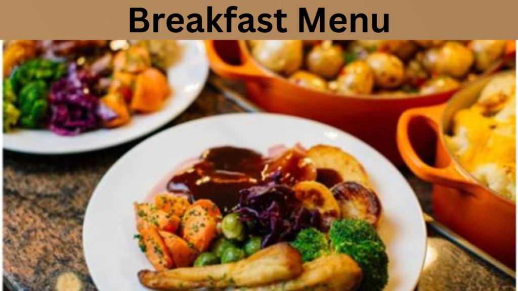 Breakfast Menu
