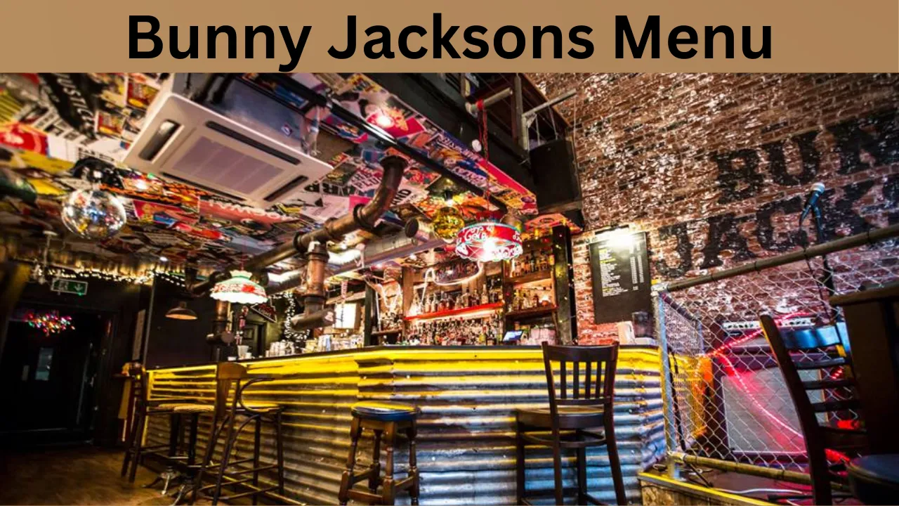 Bunny Jacksons Menu