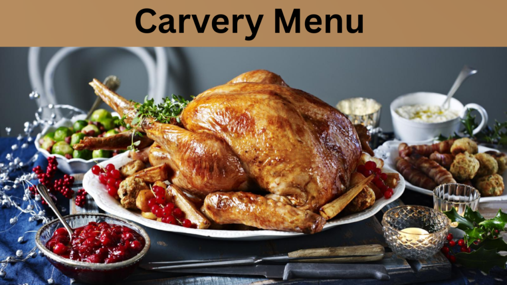 Carvery Menu 