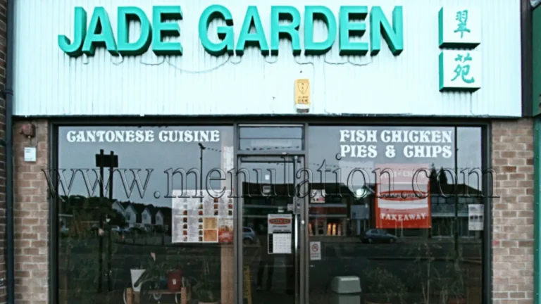 Jade Garden Menu