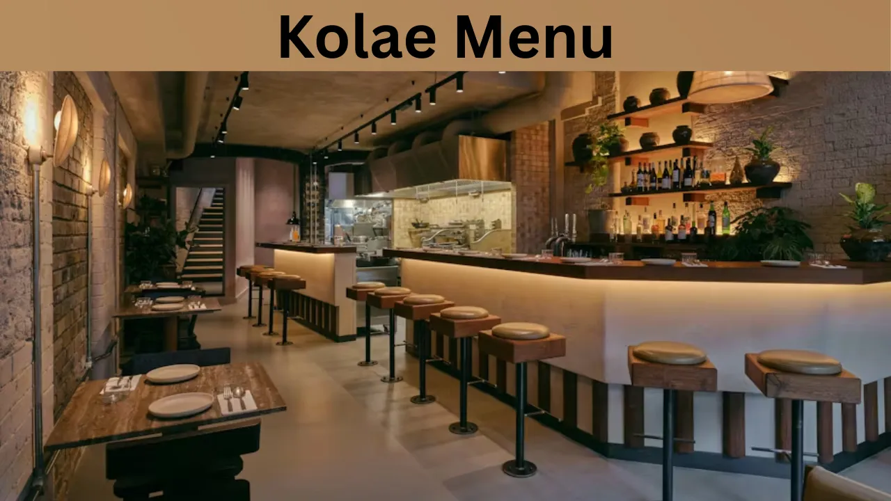 Kolae Menu