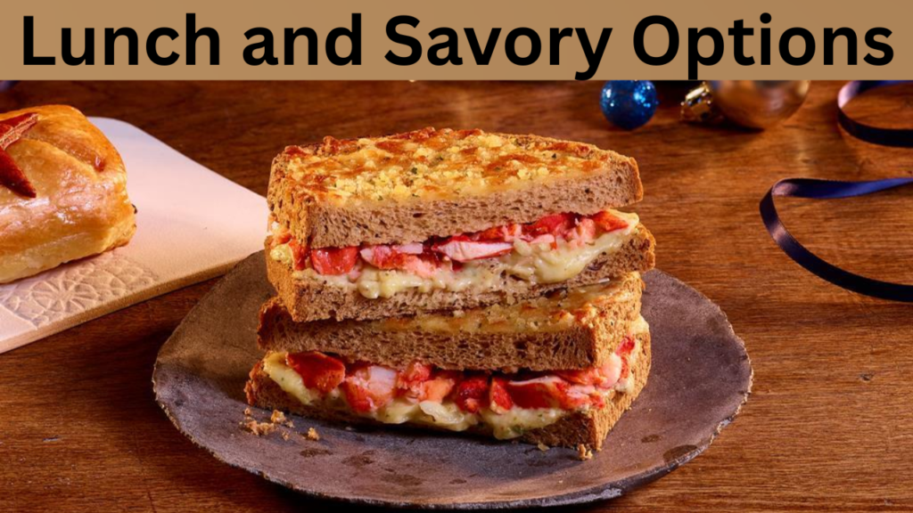 Lunch and Savory Options