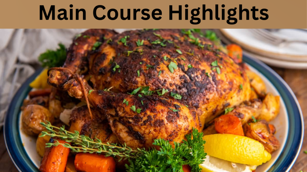 Main Course Highlights