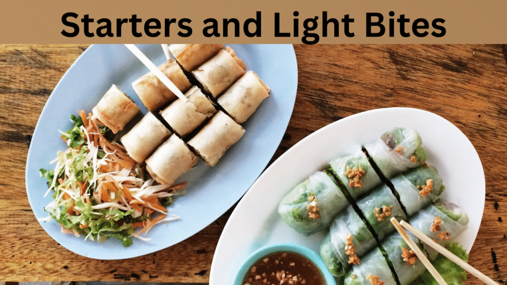 Starters and Light Bites