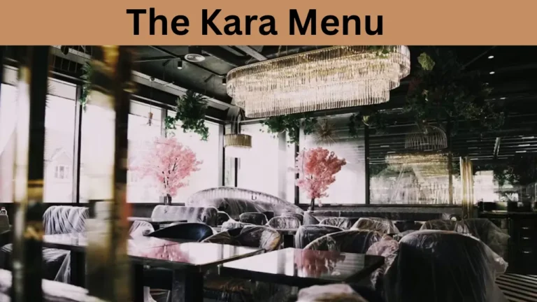 The Kara Menu