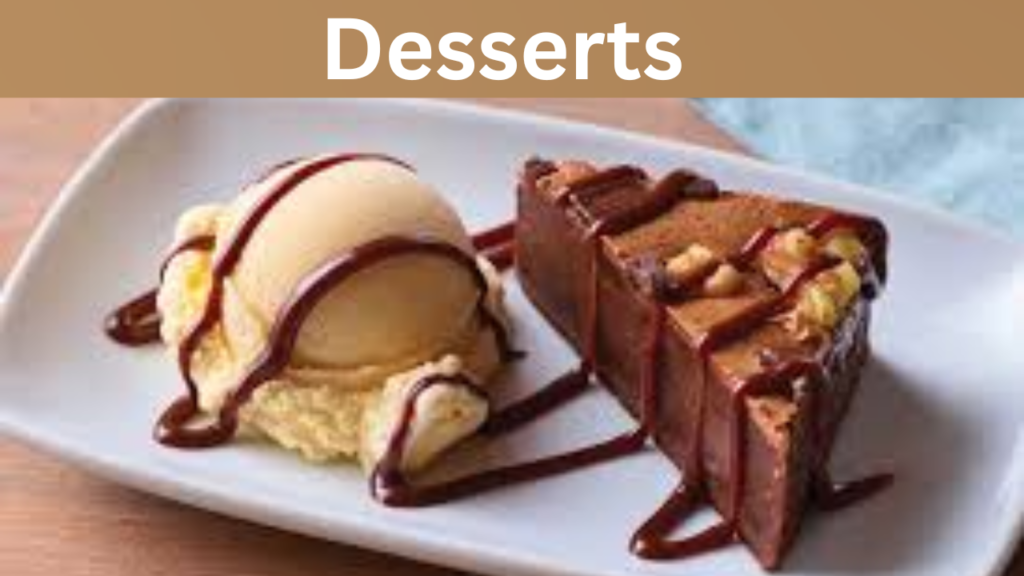 Desserts  