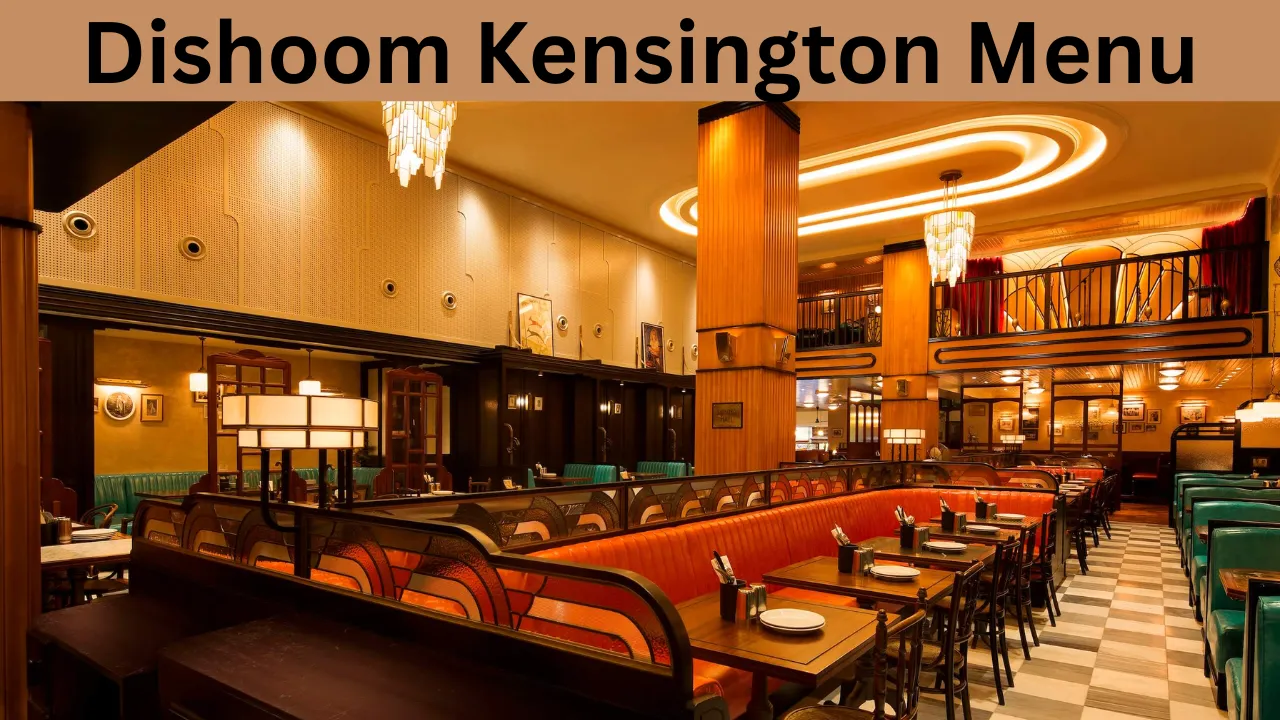 Dishoom Kensington Menu