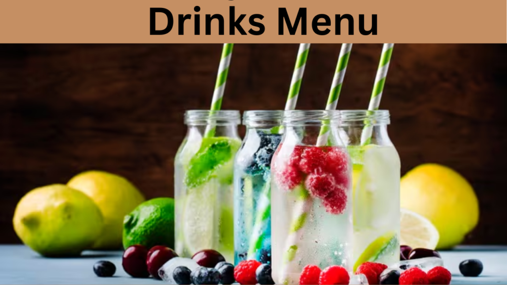 Drinks Menu