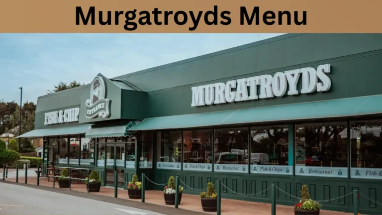 Murgatroyds Menu
