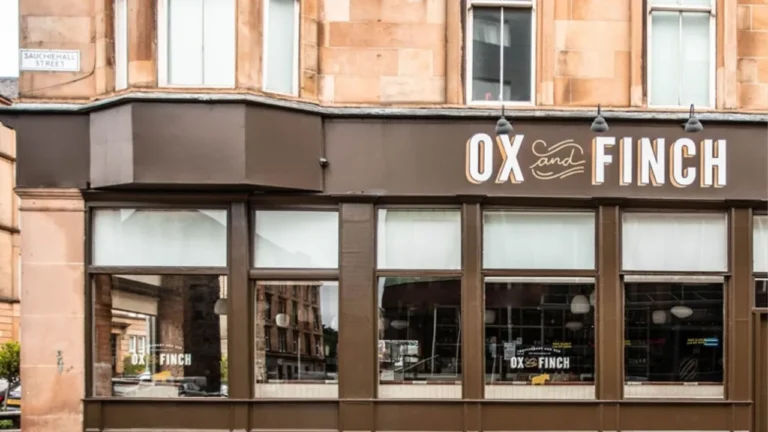 Ox and Finch Menu