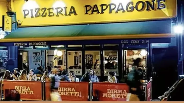 Pizzeria Pappagone Menu