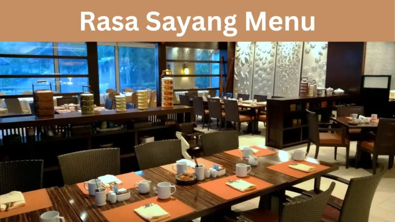 Rasa Sayang Menu
