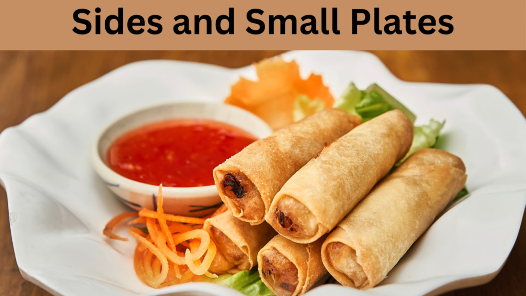 Sides and Small Plates