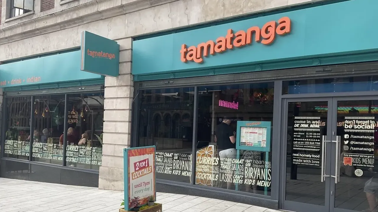 Tamatanga Birmingham Menu