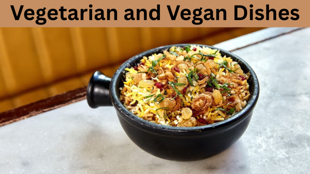 Vegetarian and Vegan Dishes
