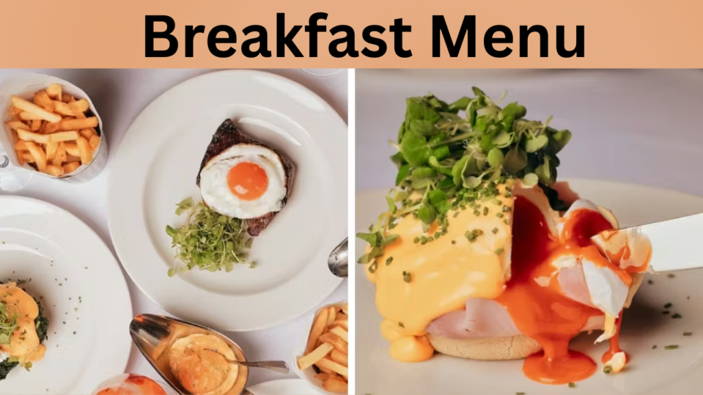 Breakfast Menu