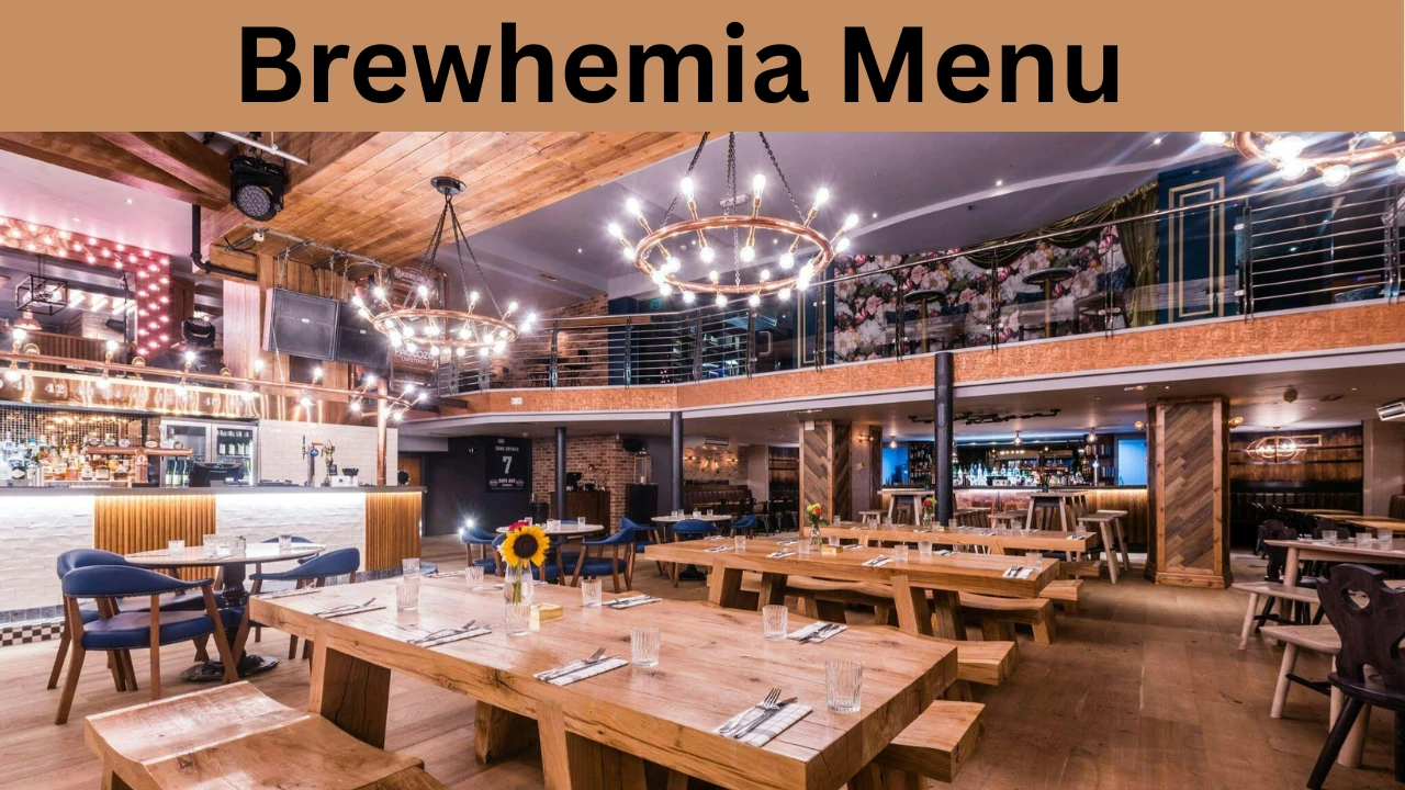 Brewhemia Menu