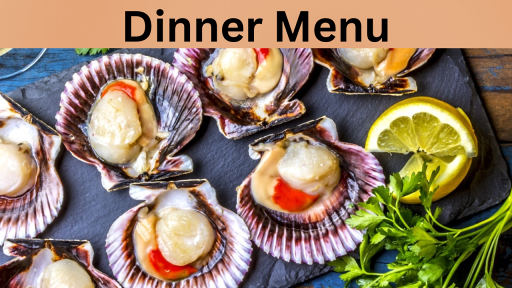 Dinner Menu
