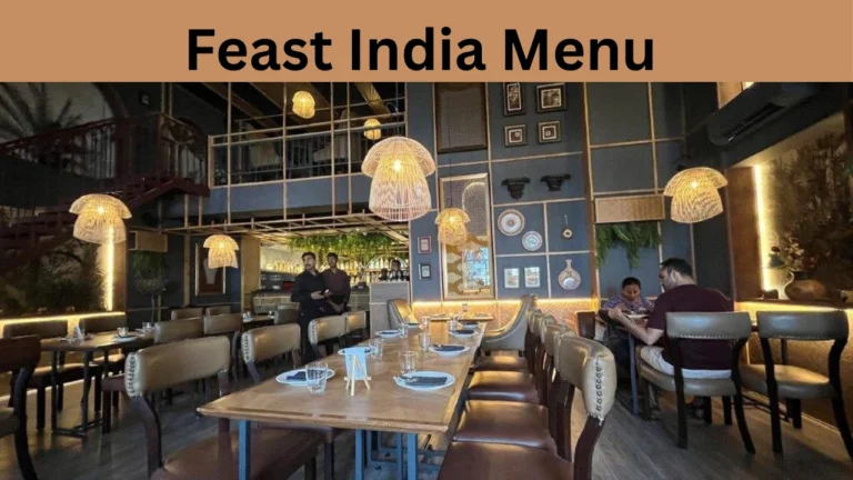 Feast India Menu