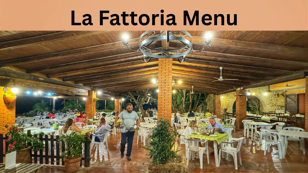 La Fattoria Menu