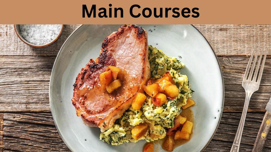 Main Courses 