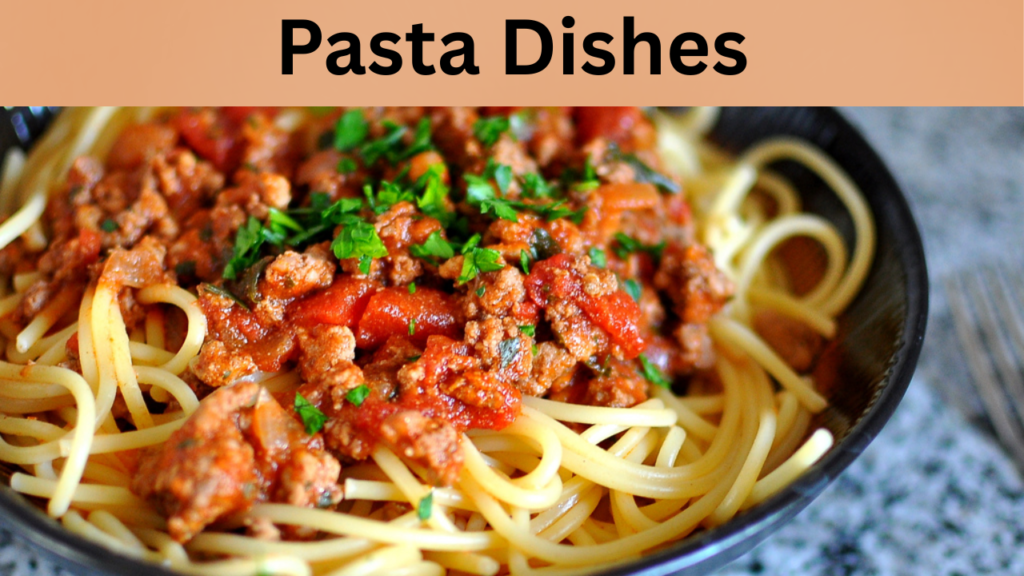 Pasta Dishes