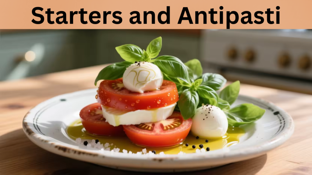 Starters and Antipasti