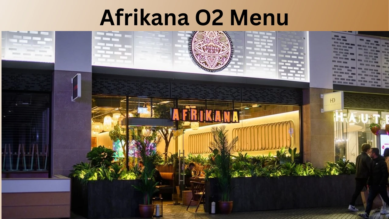 Afrikana O2 Menu