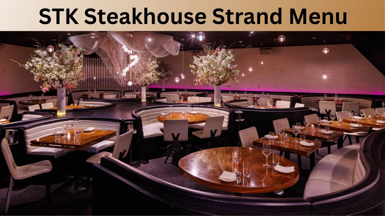 STK Steakhouse Strand Menu
