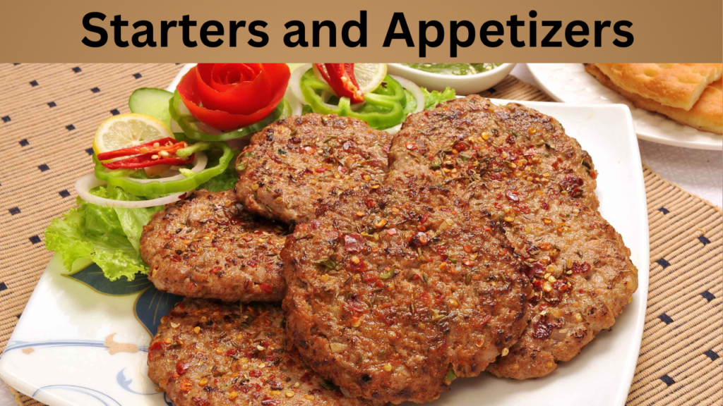 Starters and Appetizers