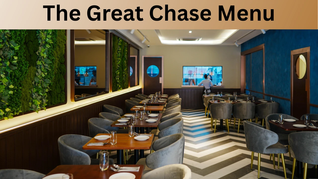 The Great Chase Menu