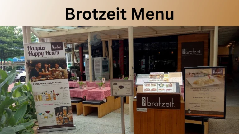 Brotzeit Menu
