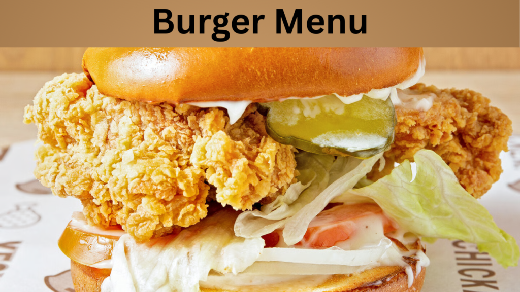 Burger Menu