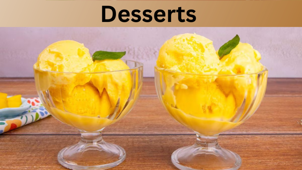 Desserts  