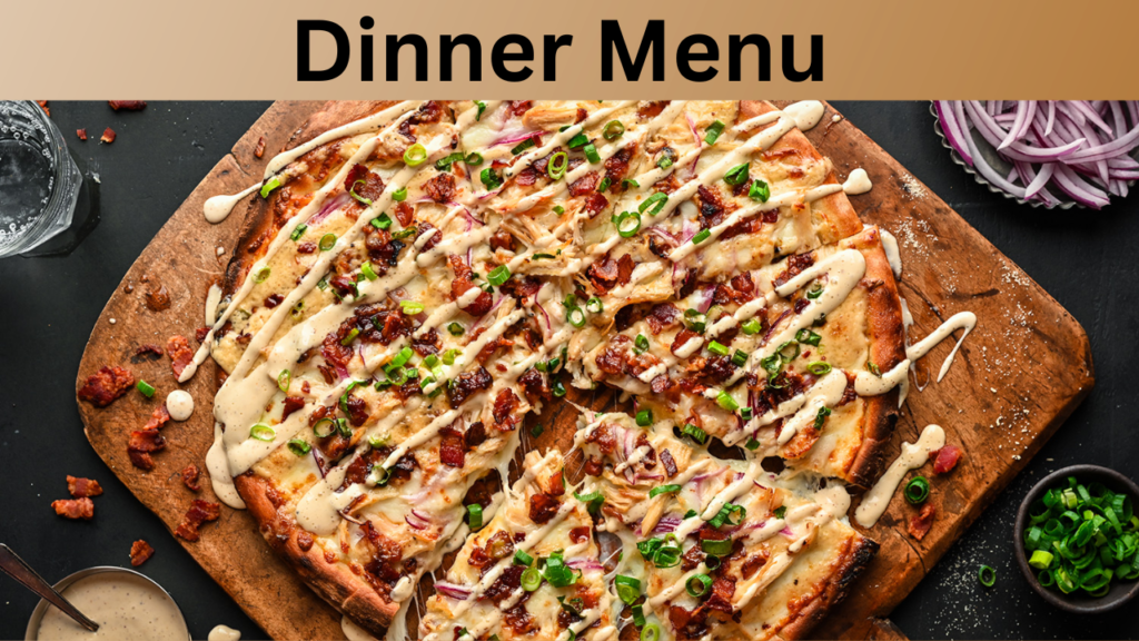 Dinner Menu