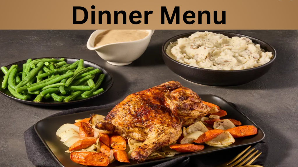 Dinner Menu