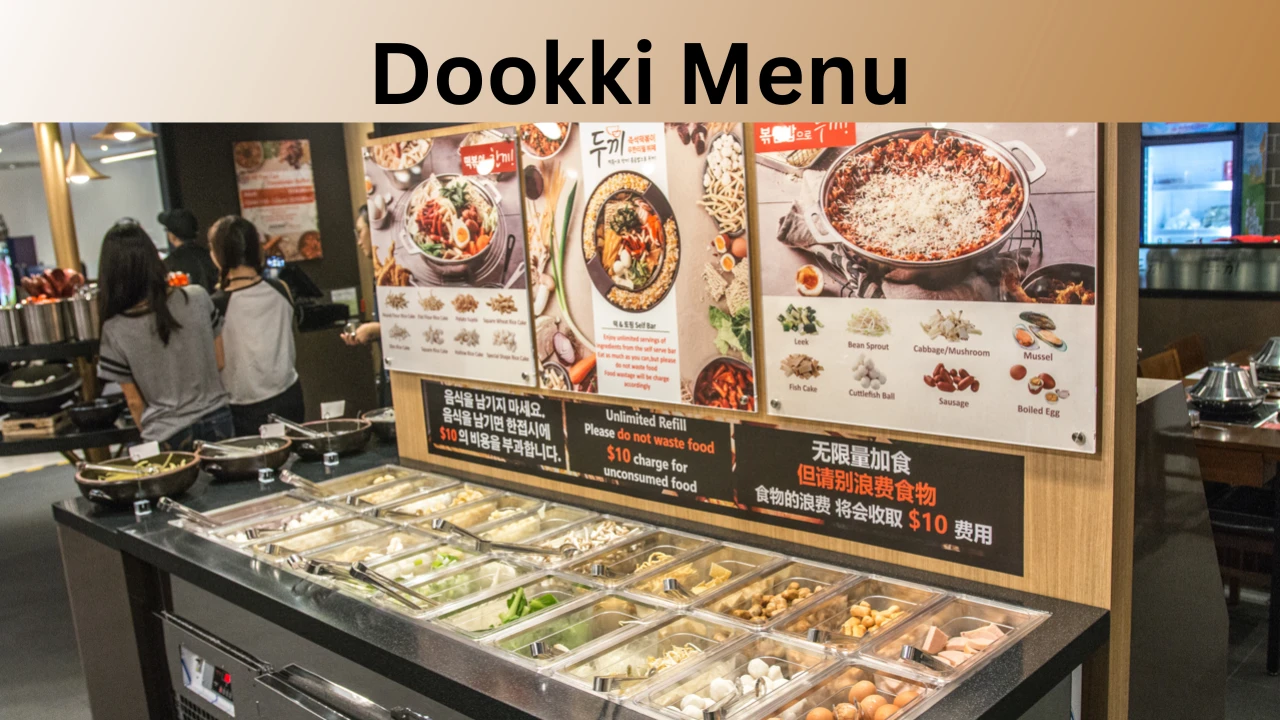 Dookki Menu