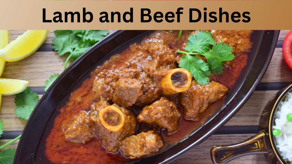 Lamb and Beef Dishes