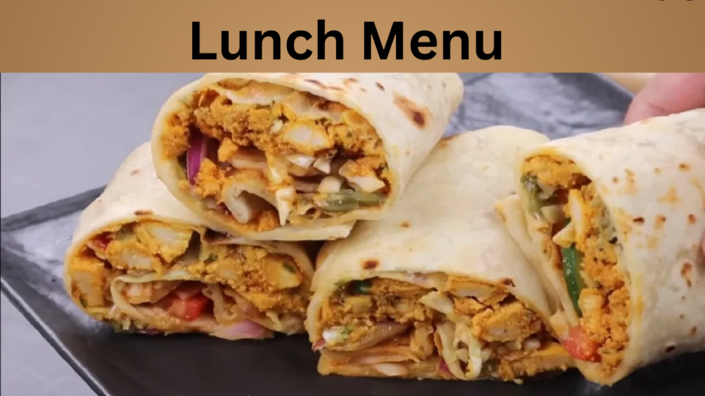 Lunch Menu 