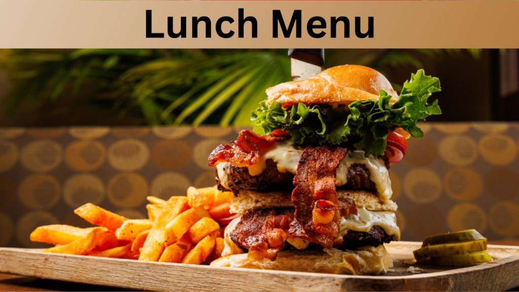 Lunch Menu