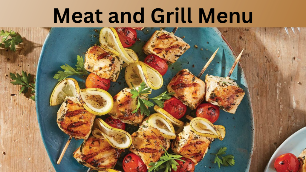 Meat and Grill Menu