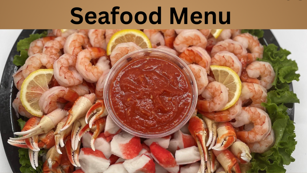 Seafood Menu 