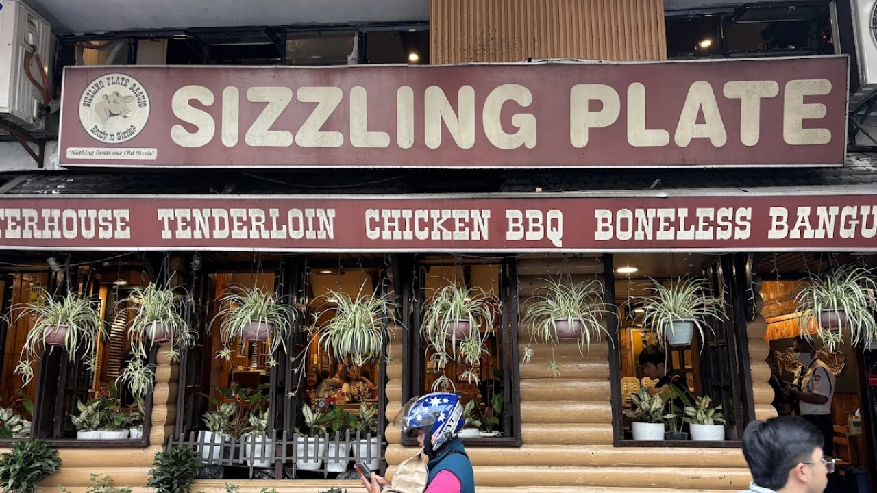 Sizzling Plate Menu