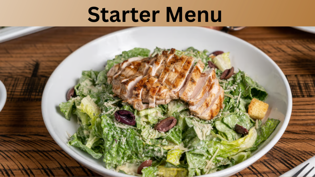 Starter Menu