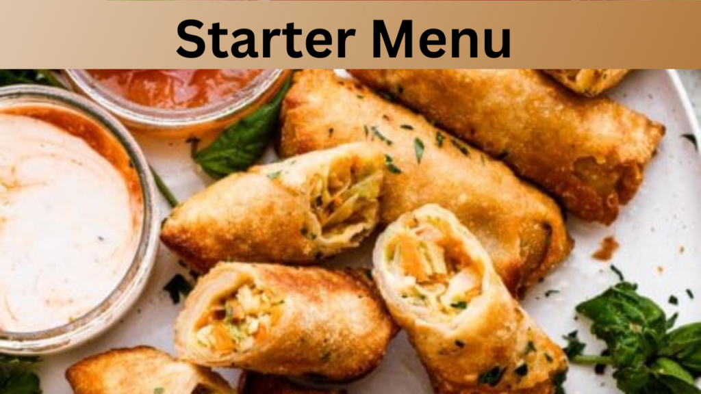 Starter Menu